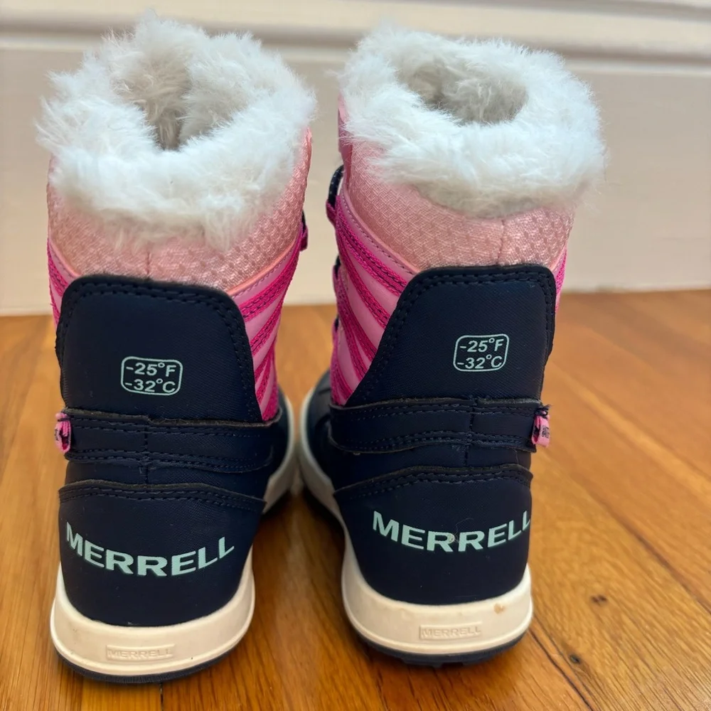 Merrell, snow bank 5.0 jr. waterproof boot, size 5